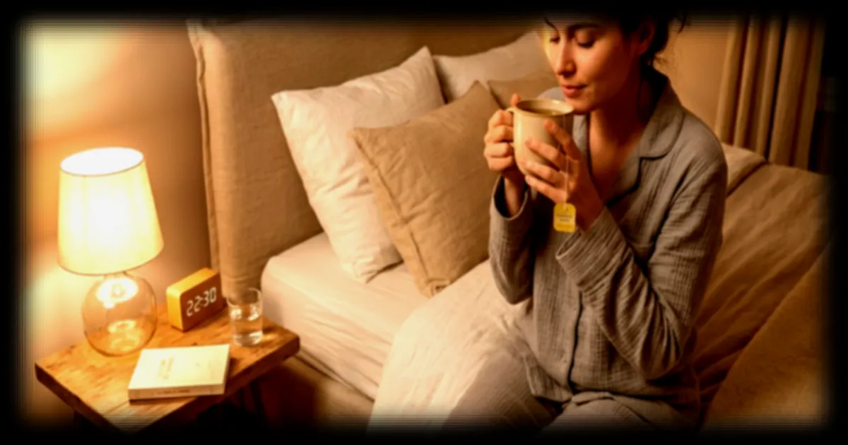 Une tisane apaisante pour lutter contre les insomnies : l'importance de la prise au bon moment