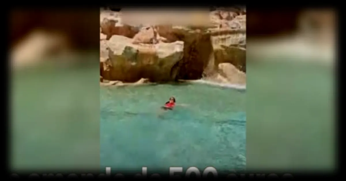 Une touriste paraguayenne condamnée à une exclusion à vie de la fontaine de Trévi pour y avoir nagé