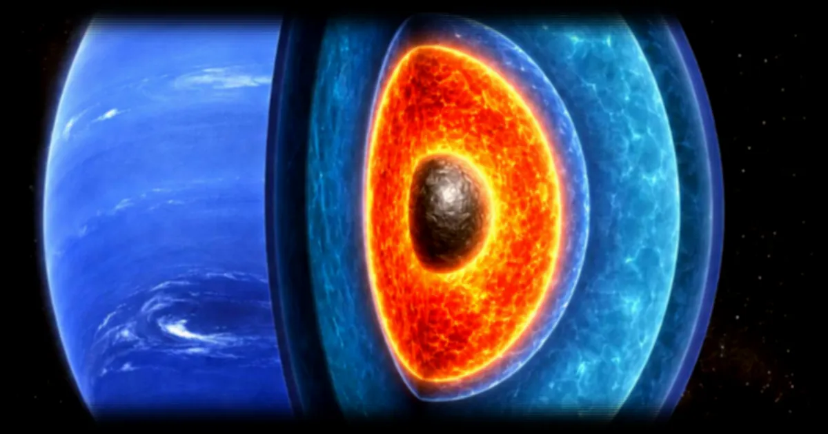 Uranus et Neptune abriteraient un océan de magma, selon une nouvelle étude