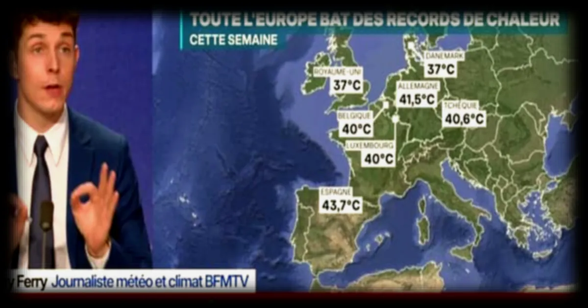 Vagues de chaleur en Europe : des températures extrêmement élevées en Allemagne et en Espagne