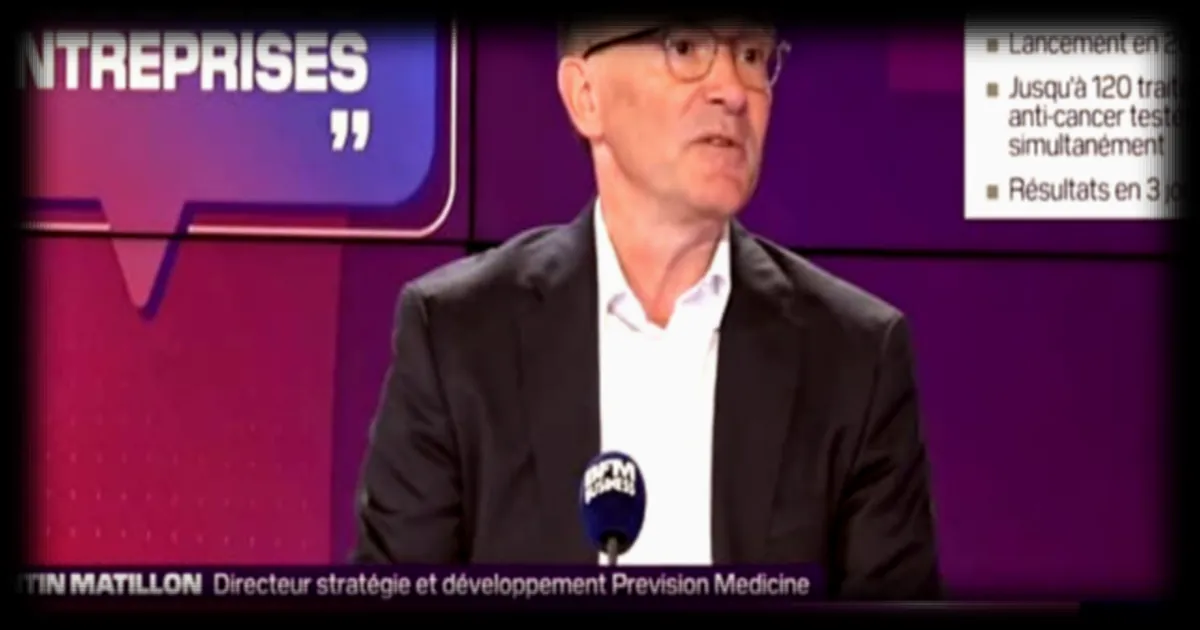 Valentin Matillon de Prevision Medicine : Optimisation du traitement du cancer