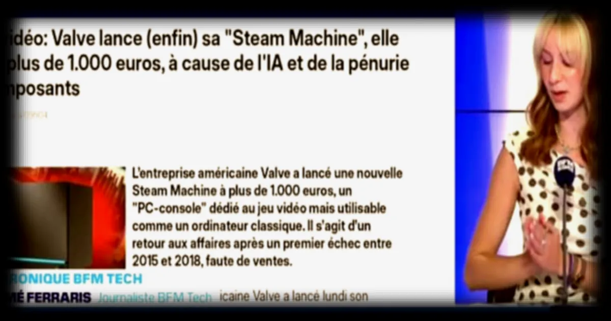 Valve lance sa "Steam Machine" à plus de 1 000 euros