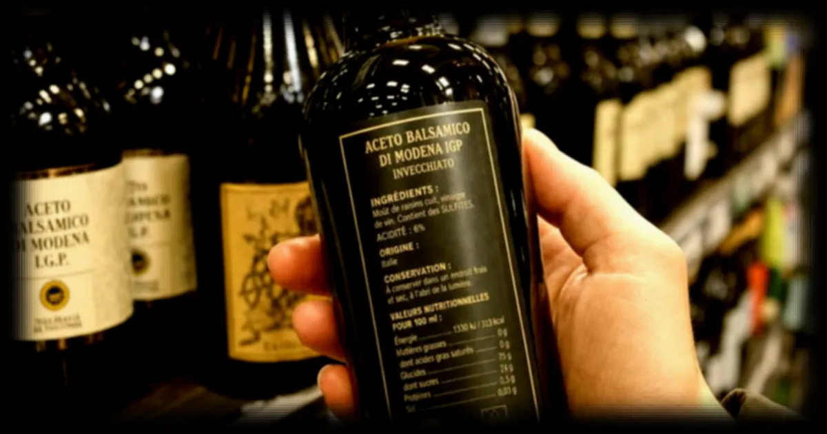 Vinaigres balsamiques : l'UFC-Que Choisir distingue une bouteille chez Carrefour parmi 17 références testées