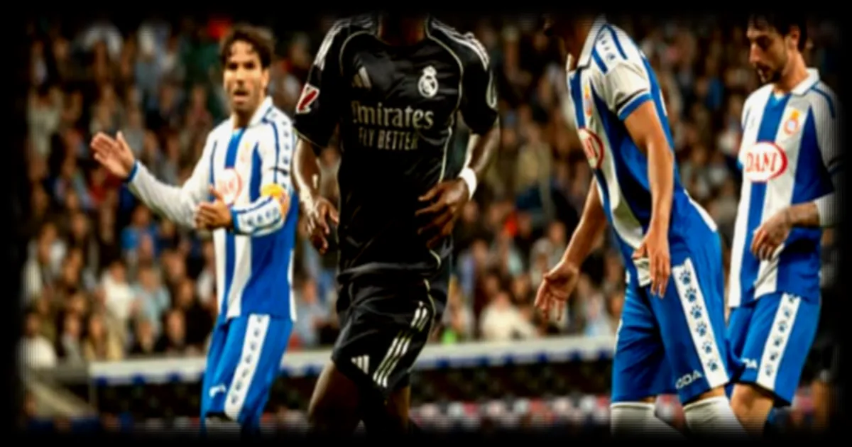 Vinícius Jr. provoque Omar El Hilali lors de Real Madrid-Espanyol : des échanges musclés sur le terrain