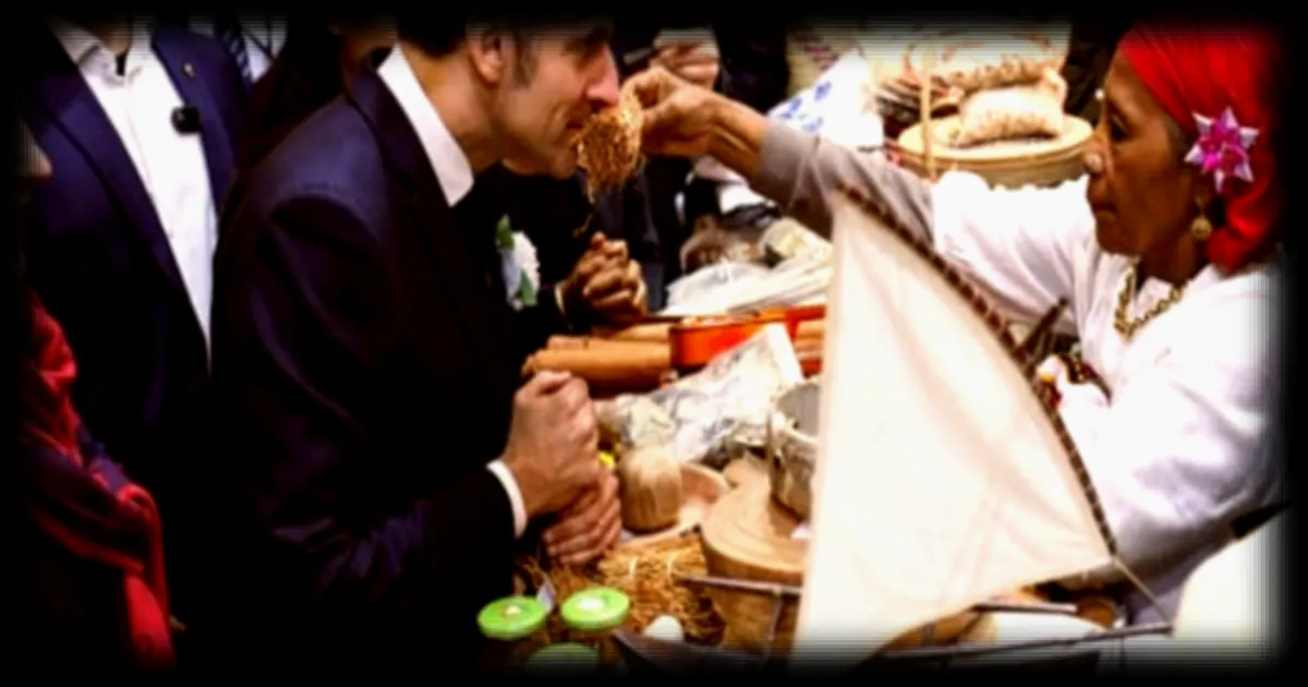 Visite apaisee de Macron au Salon de l'agriculture: l'economie mondiale progresse malgre les tumultes politiques