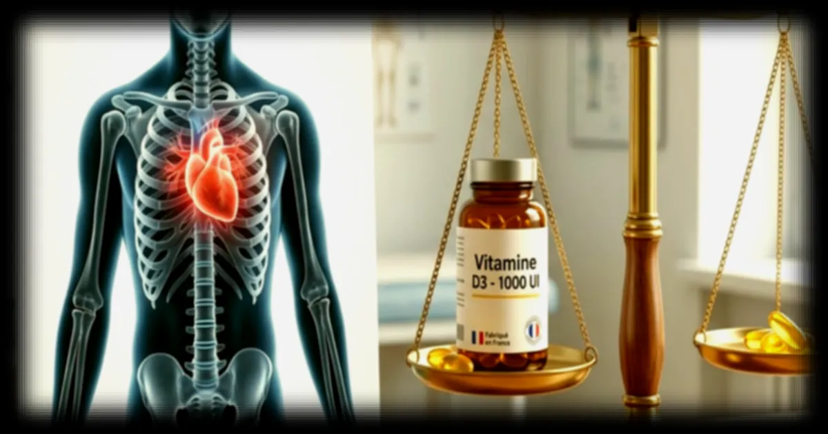 Vitamine D3 : un complément aux multiples bienfaits, mais attention à la dose excessive