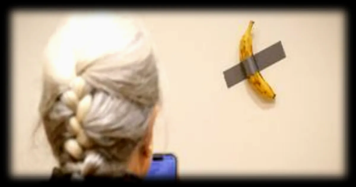Vol d’une œuvre de Maurizio Cattelan au Centre Pompidou-Metz : une banane valant 6,2 millions de dollars disparaît