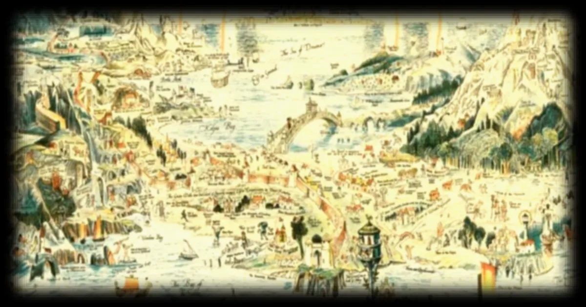 Voyage dans les cartes imaginaires : quand le fantasme devient fiction