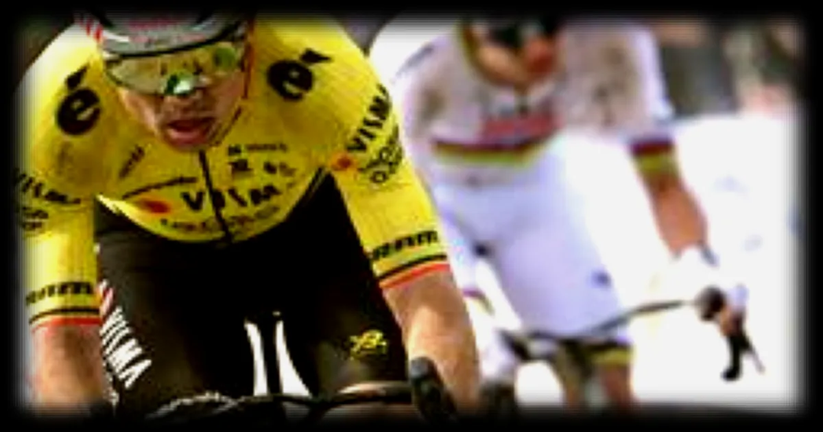 Wout Van Aert de retour à la compétition après son succès à Paris-Roubaix