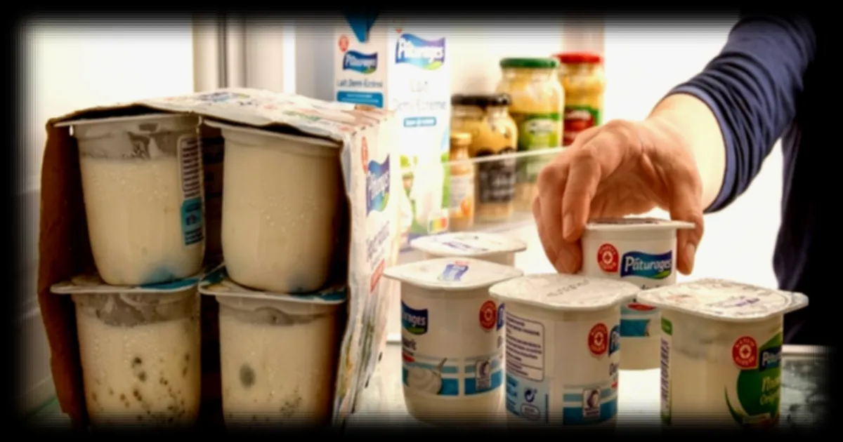 Yaourts au frigo : cette habitude d'après courses augmente les risques d'intoxication alimentaire