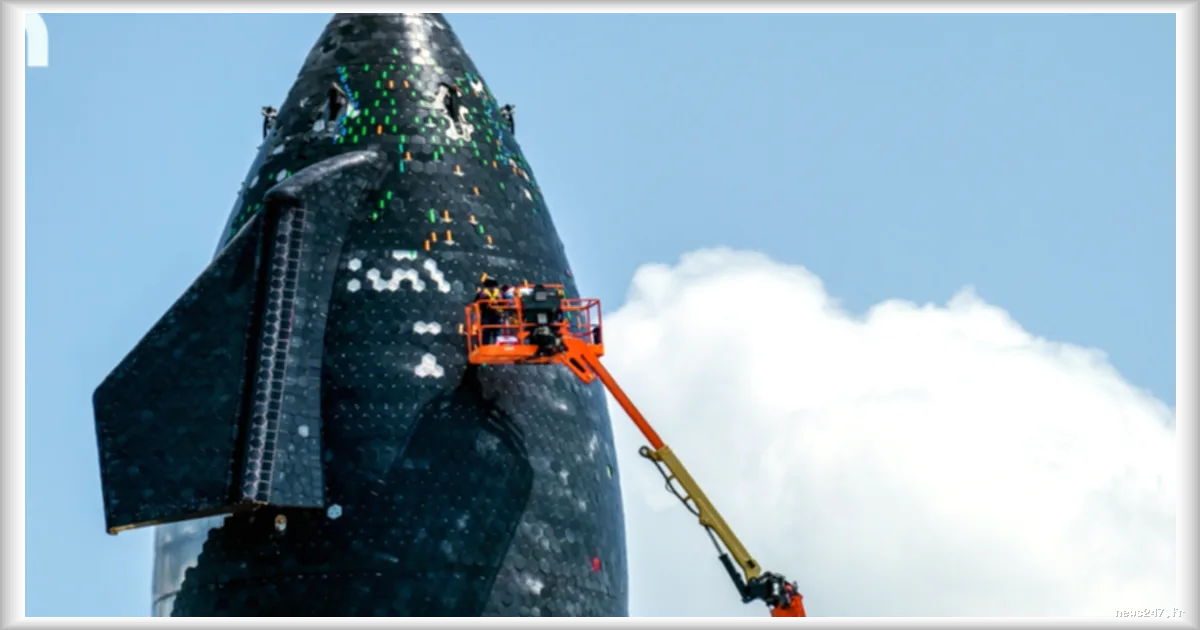 Starship : le bouclier thermique réutilisable, dernier défi majeur pour SpaceX selon Elon Musk
