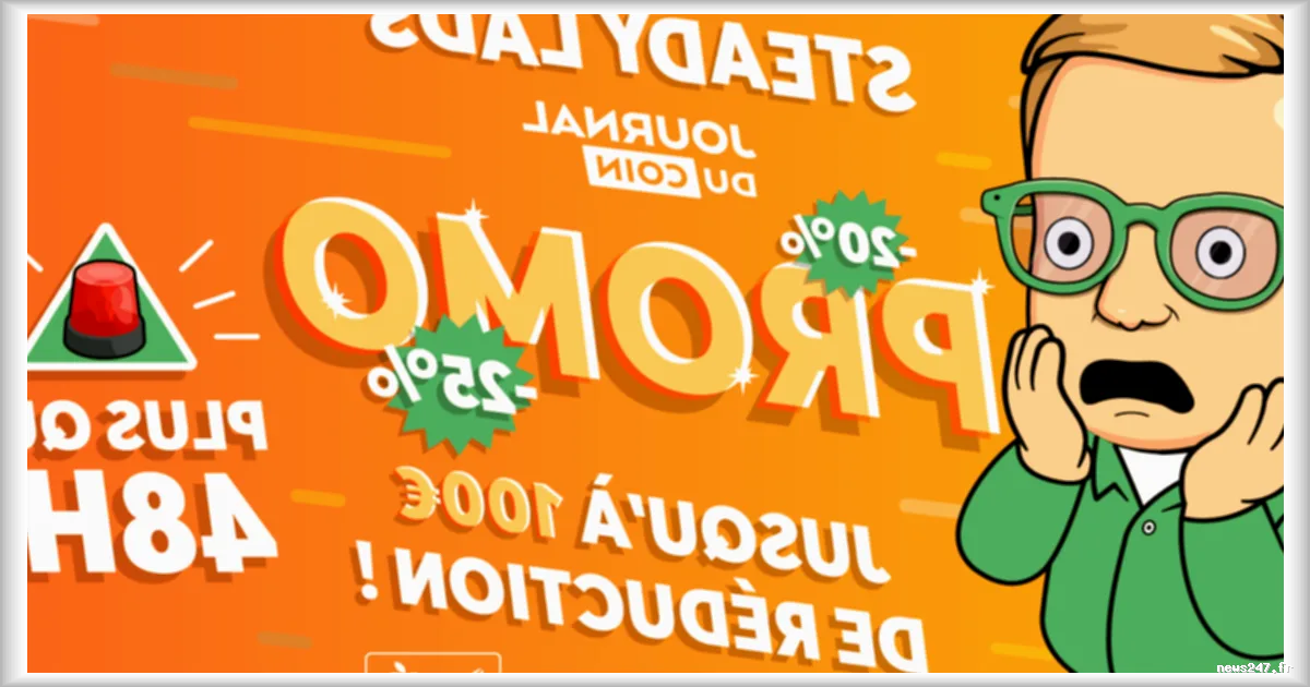 Steady Lads lance sa version V2 avec une offre promotionnelle limitée jusqu'au 24 mai