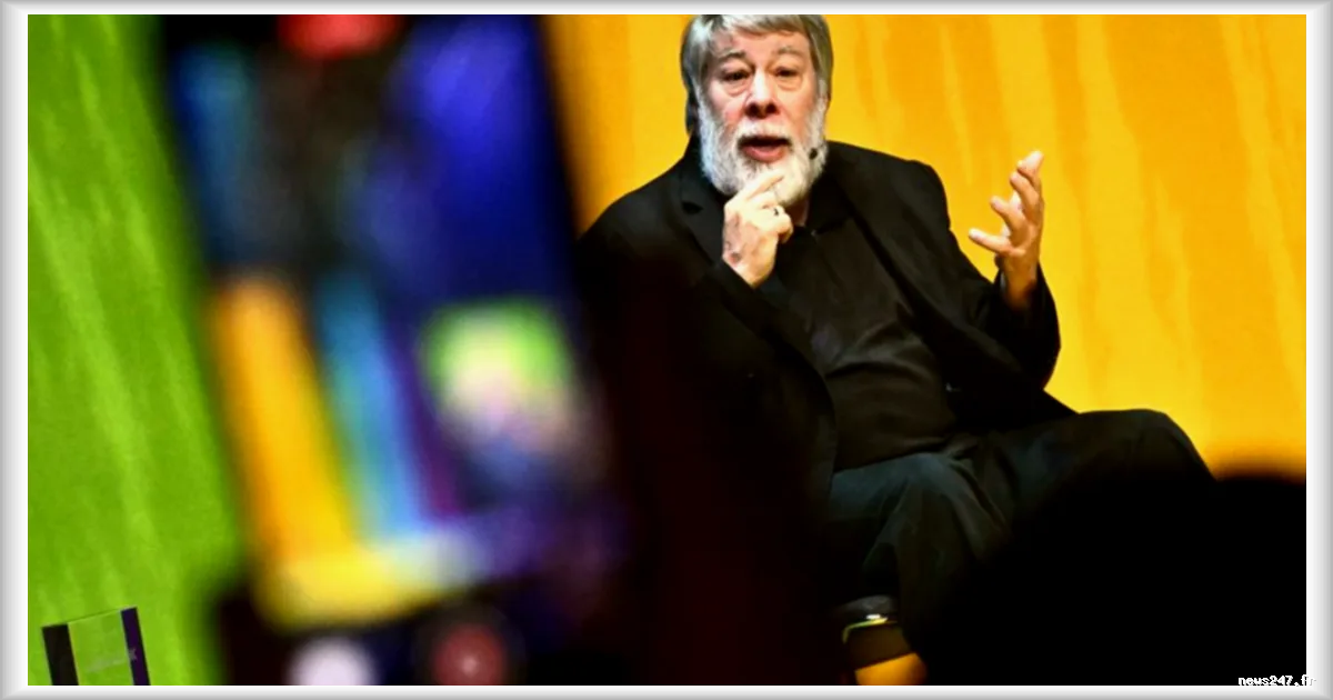 Steve Wozniak, cofondateur d'Apple, revient sur son parcours et son aventure chez la multinationale