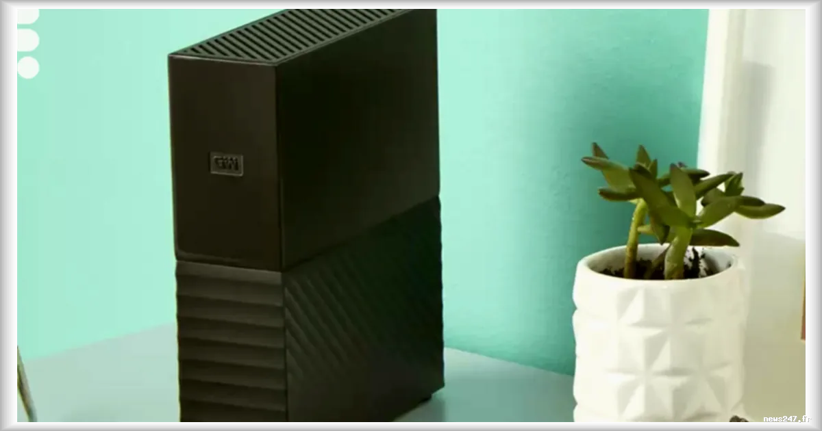 Stockage massif à prix réduit : le disque dur Western Digital My Book 18 To en promotion à moins de 370 €