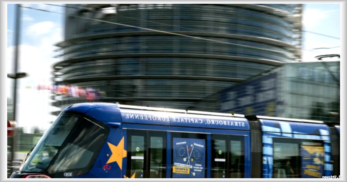 Strasbourg : un tramway percute un mur extérieur de la gare, deux blessés légers