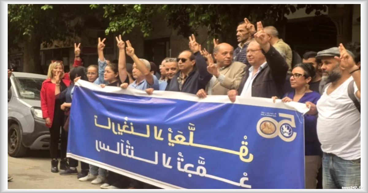 Suspensions des activités de la Ligue tunisienne des droits de l’homme : rassemblement de soutien à Tunis