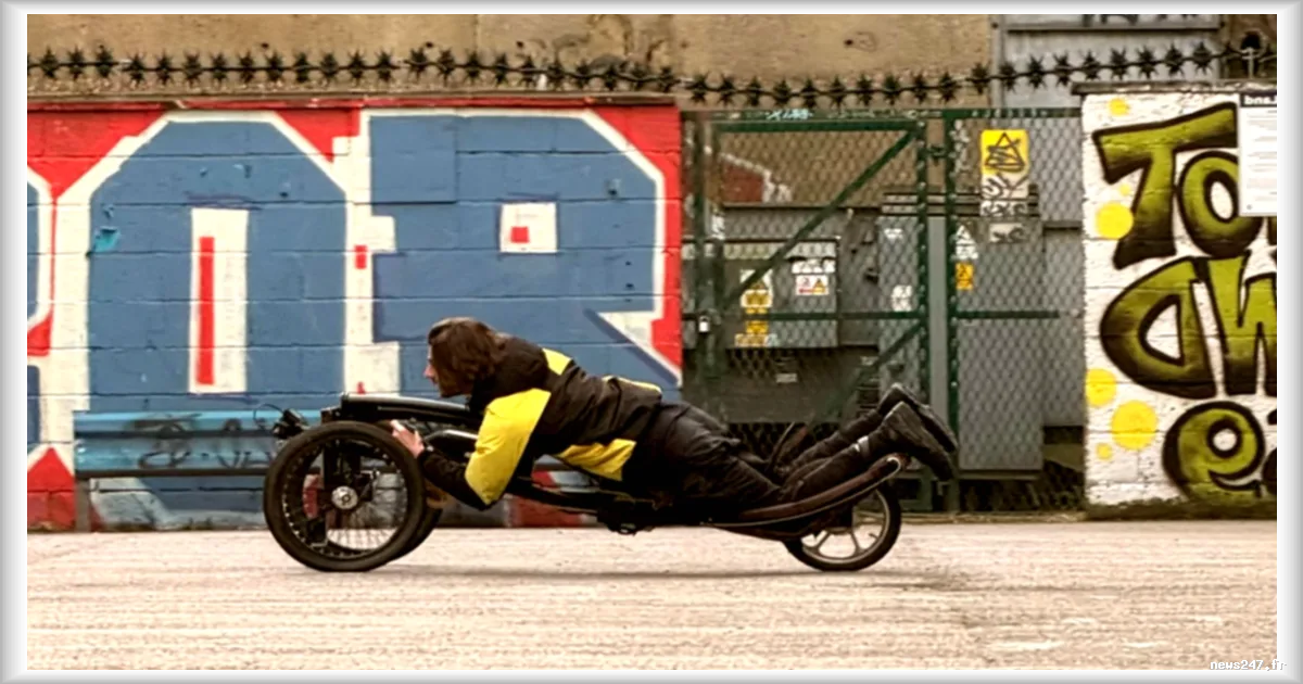 Sweren présente le Swerv, un tricycle électrique britannique innovant piloté à plat ventre
