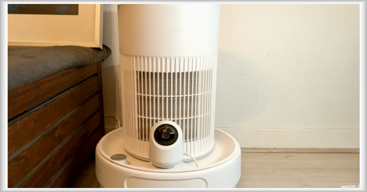 SwitchBot K20+ Pro : un robot aspirateur qui se transforme en purificateur d’air, caméra de surveillance et support mobile