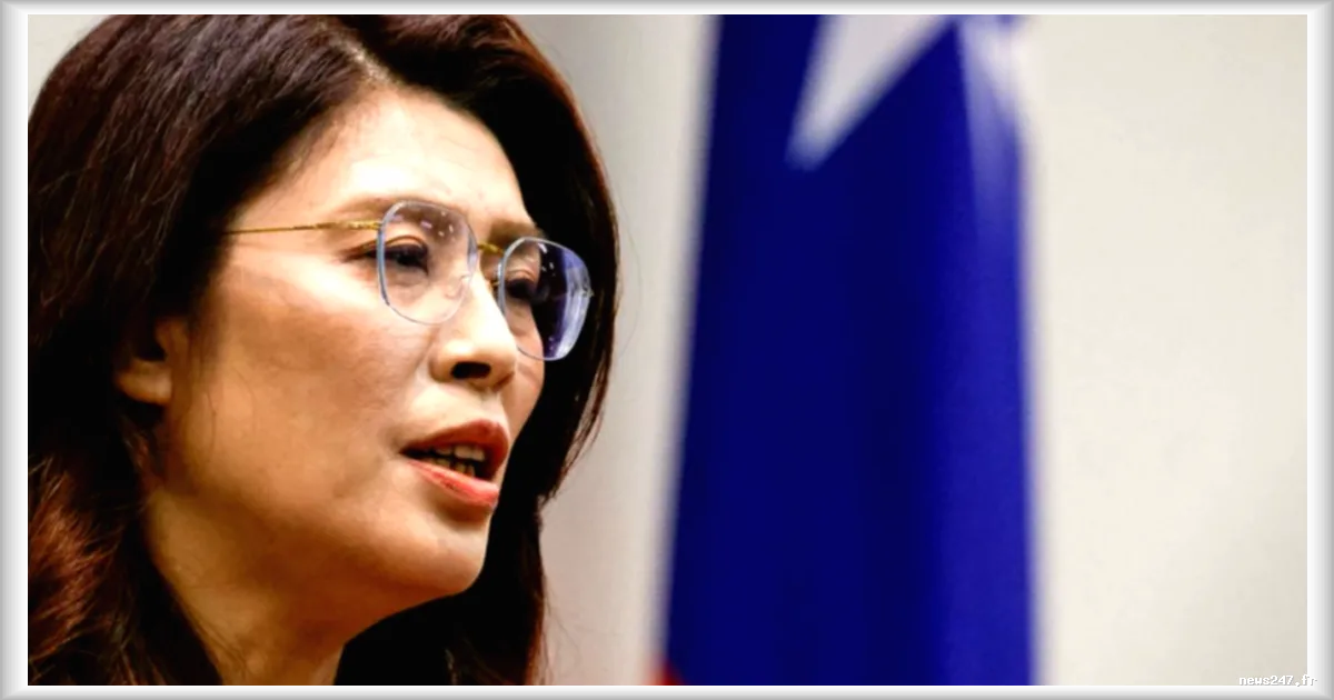 Taïwan : la chef de l'opposition appelle à une collaboration avec Pékin pour éviter un conflit