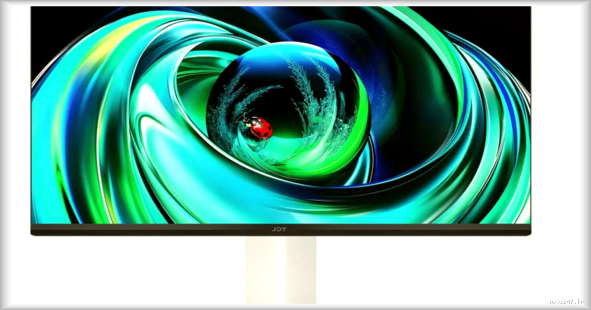 TCL lance un écran PC gamer 24 pouces en QD-Mini LED à moins de 81 €