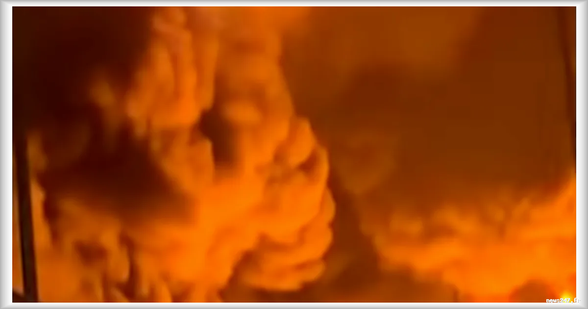 Téhéran sous un immense panache de fumées toxiques après un bombardement israélien