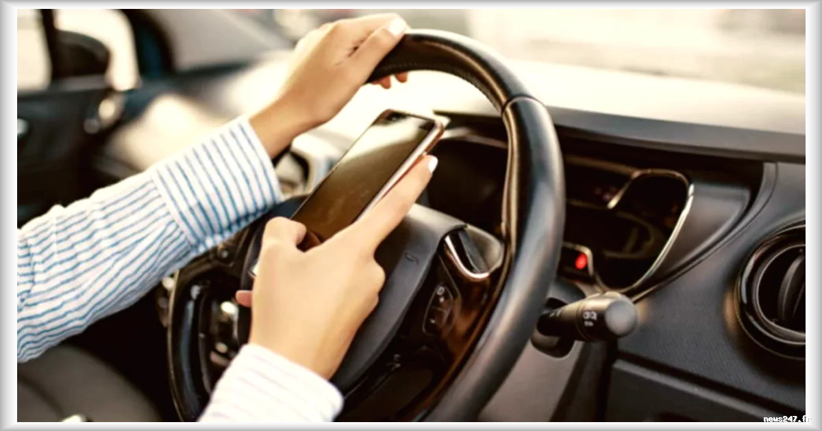 Téléphone au volant : 5 départements durcissent les sanctions au 1er mai