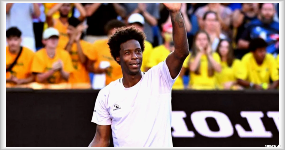 Tennis : Gaël Monfils s'impose au premier tour du Masters 1000 de Monte-Carlo