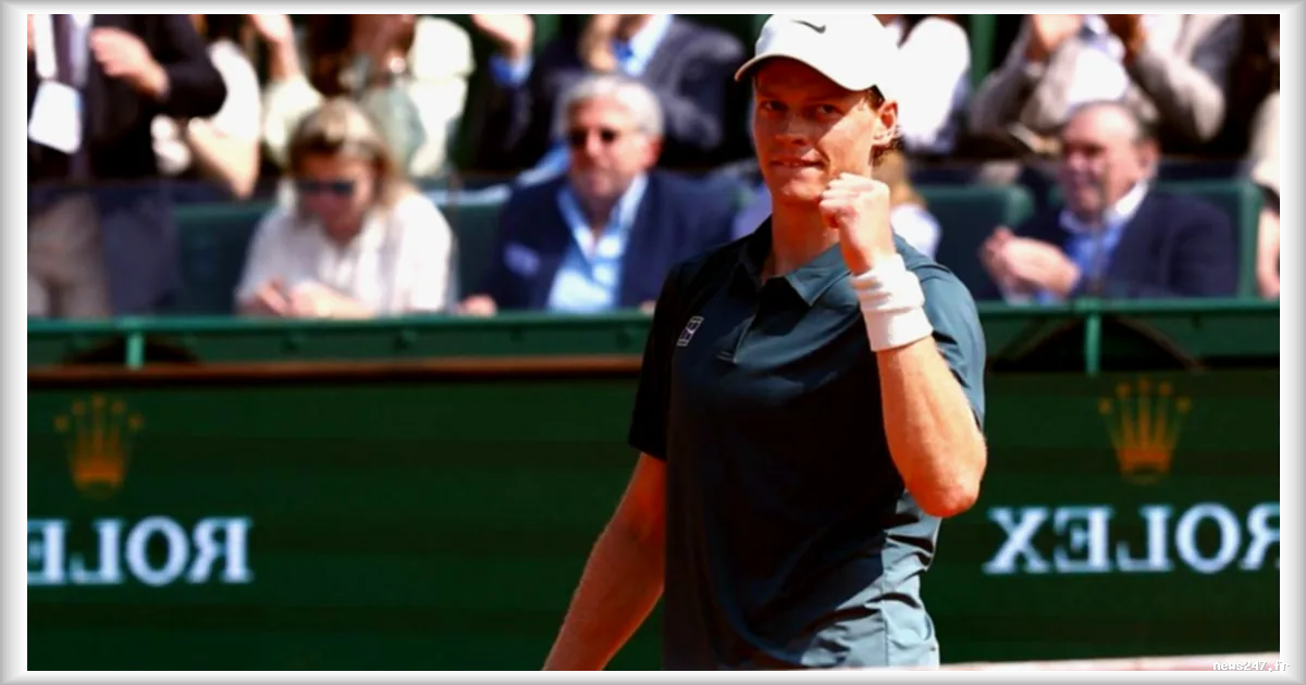 Tennis : Jannik Sinner écrase Alexander Zverev et file en finale à Monte-Carlo