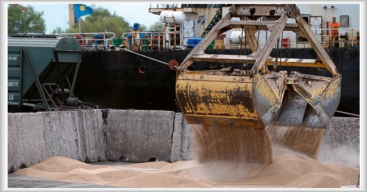 Tension entre l'Ukraine et Israël : Kyiv cherche à empêcher un navire transportant des céréales prétendument volées de décharger dans le port de Haïfa