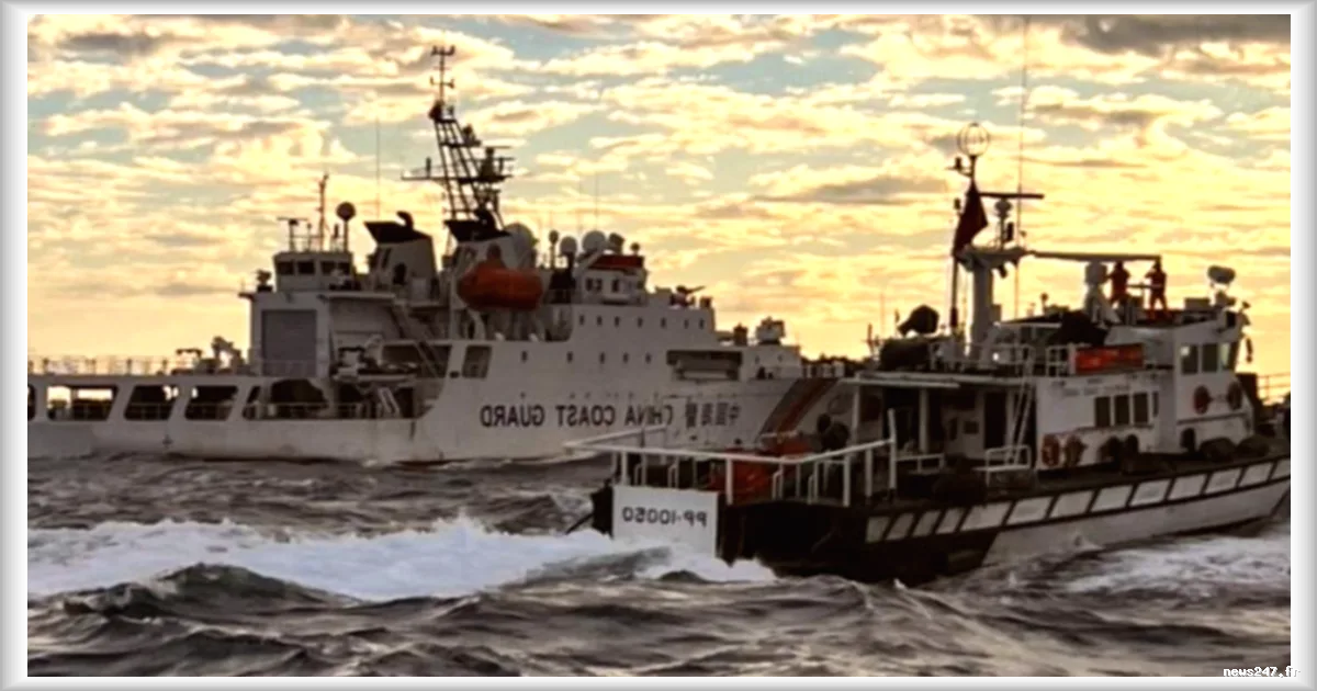 Tensions accrues en mer de Chine : la marine chinoise multiplie les intrusions près des îles taïwanaises