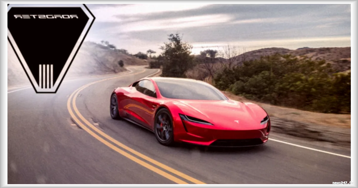 Tesla prépare le logo du futur Roadster avec des performances toujours plus ambitieuses