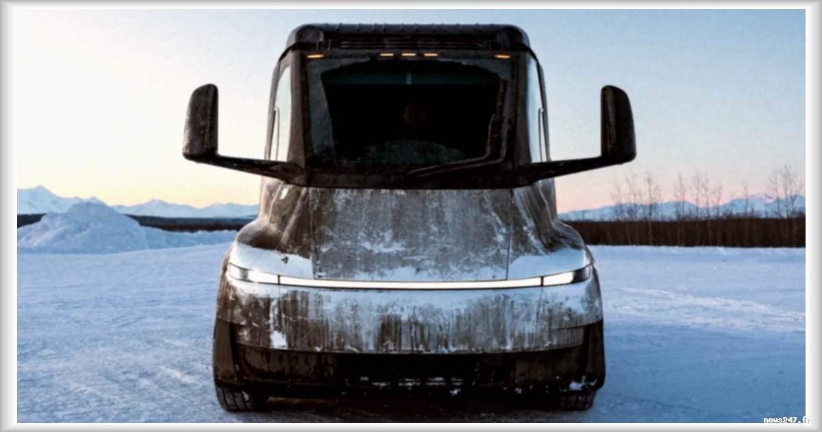 Tesla Semi : les tests hivernaux confirment l'approche imminente de la production en série