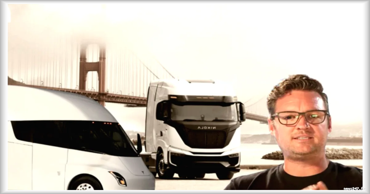 Tesla Semi : l’infographie comparative qui fait débat, Trevor Milton pointe les failles des chiffres