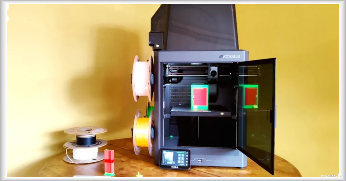Test de l’Elegoo Centauri Carbon 2 : une imprimante 3D qui fait trembler le trône de Bambu Lab ?