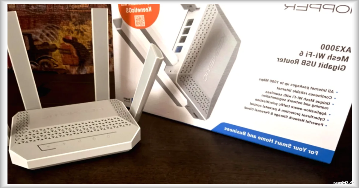Test du Keenetic Hopper KN-3811 : les performances du Wi-Fi 6