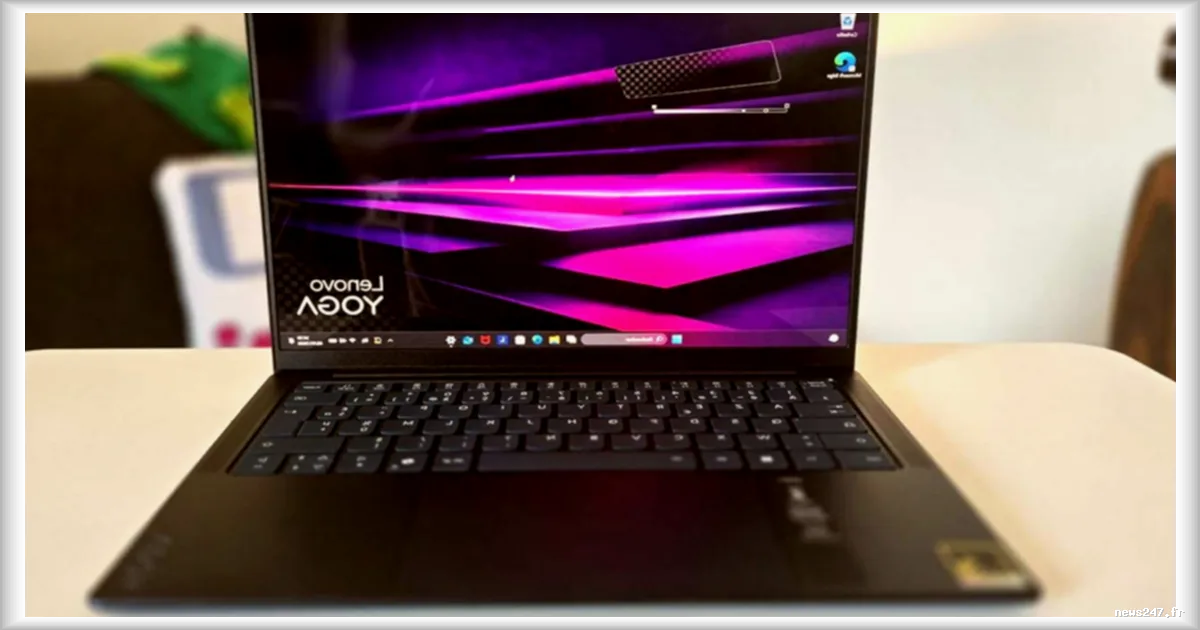Test du Lenovo Yoga 7x Slim (gen 11) : tout ce qu’on aime à un détail près