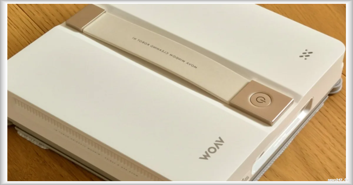 Test du Mova N1 : un robot laveur de vitres compact et abordable