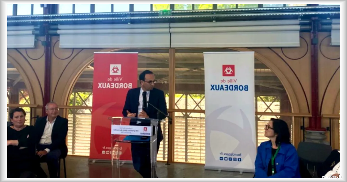 Thomas Cazenave, nouveau maire de Bordeaux, lance des projets d'envergure pour les 100 premiers jours de son mandat