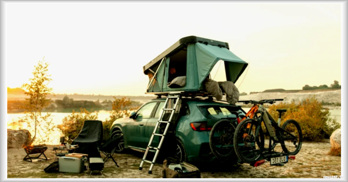 Thule lance la tente de toit Widesky pour transformer les voitures en salon nomade