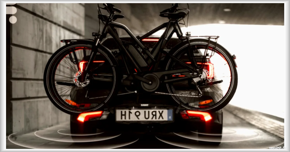 Thule lance un porte-vélos innovant avec des capteurs de recul pour améliorer la sécurité