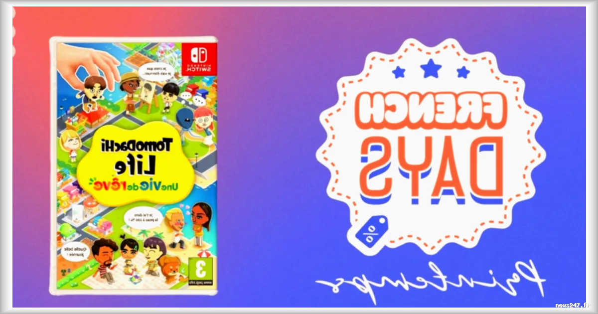 Tomodachi Life : une vie de rêve en promo à moins de 50 € sur Switch 2 pendant les French Days
