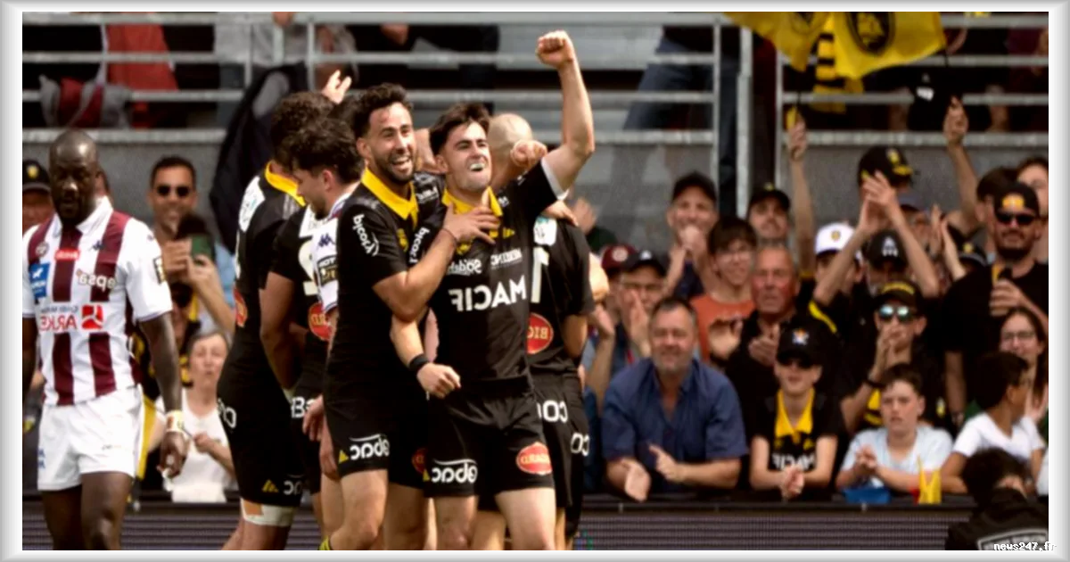 Top 14 : La Rochelle domine Bordeaux-Bègles et consolide sa place en milieu de classement