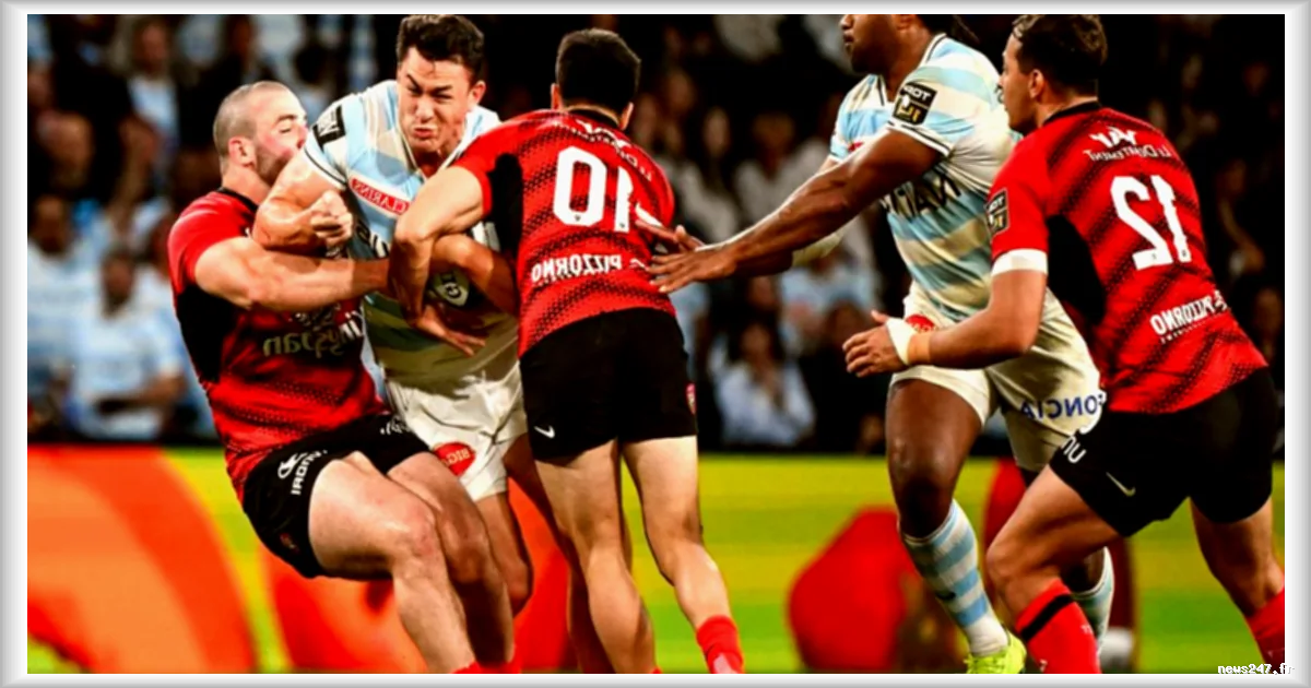 Top 14 : Le Racing 92 s'impose face à Toulon et se maintient dans la course à la phase finale