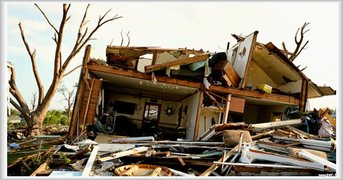 Tornade dans le Wisconsin : Menasha et Appleton dévastées, des centaines de maisons endommagées