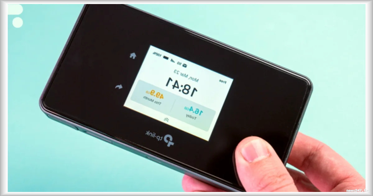 TP-Link M8550 : le routeur 5G nomade qui mise sur la polyvalence et les fonctionnalités sédentaires