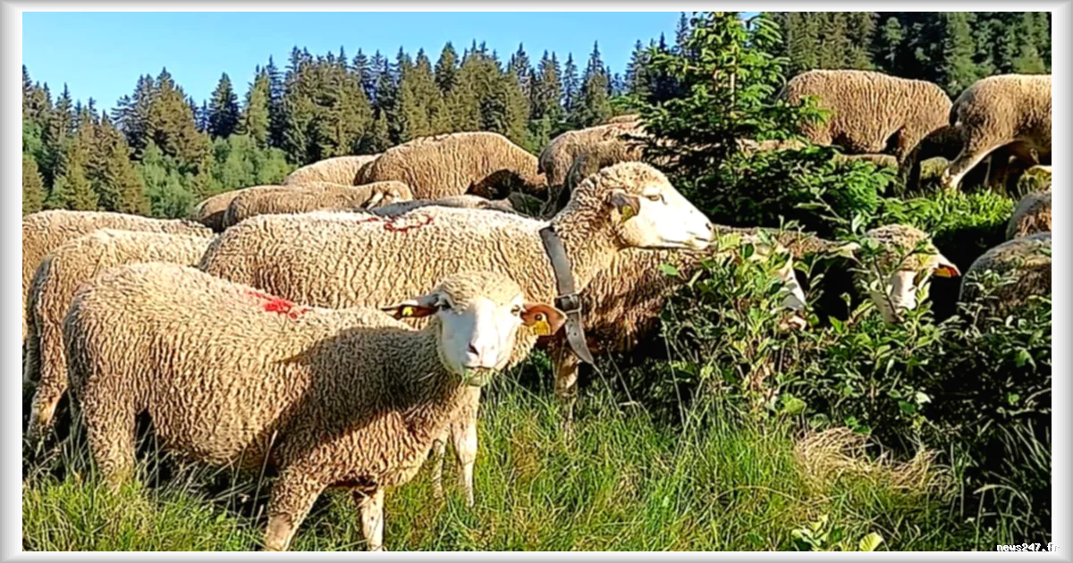 Transhumance relancée dans les Alpes : 700 ovins en route vers les alpages de Belledonne