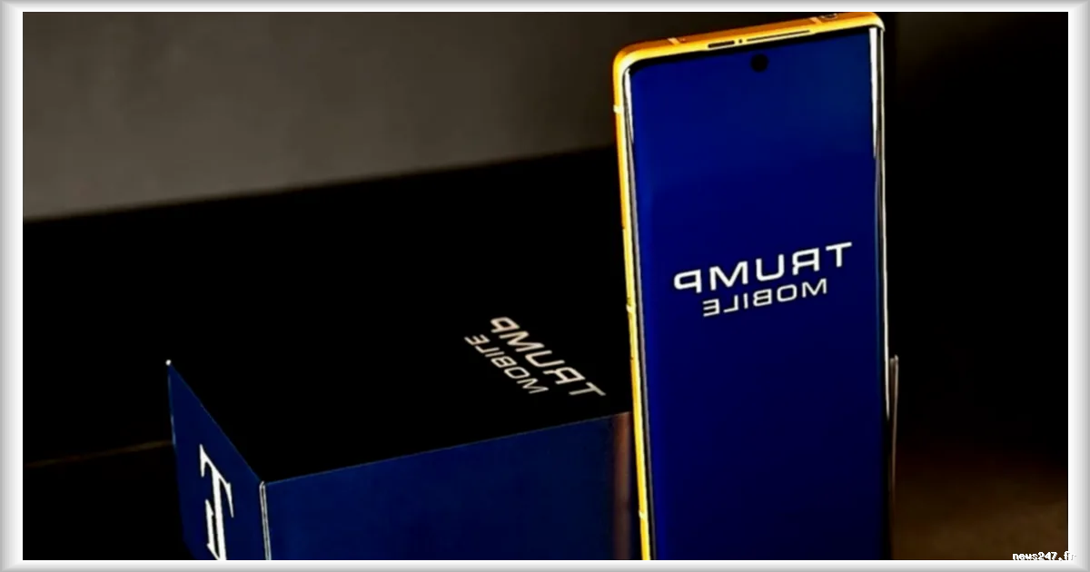 Trump Mobile T1 : un smartphone chinois maquillé en produit américain selon Frandroid