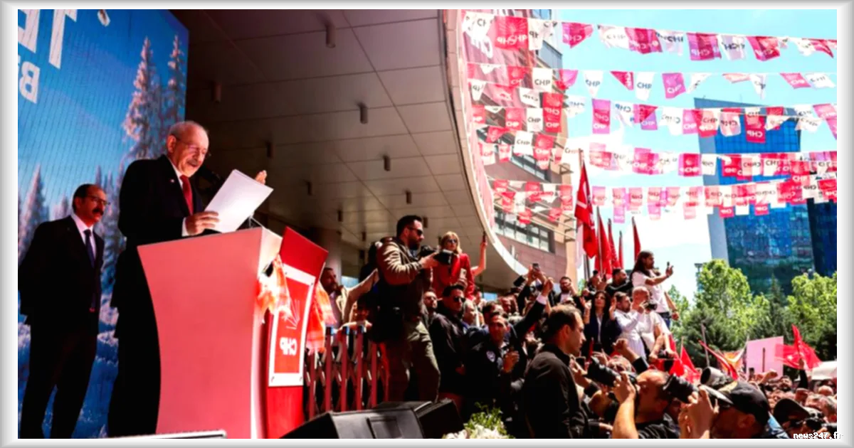Turquie : l’opposition dénonce l’embauche de figurants par Kemal Kılıçdaroğlu pour un meeting du CHP