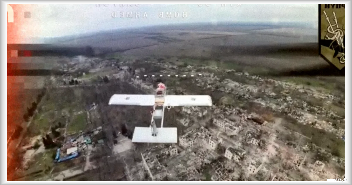 Ukraine : un drone intercepteur armé d’un fusil de chasse neutralise un drone russe Molniya