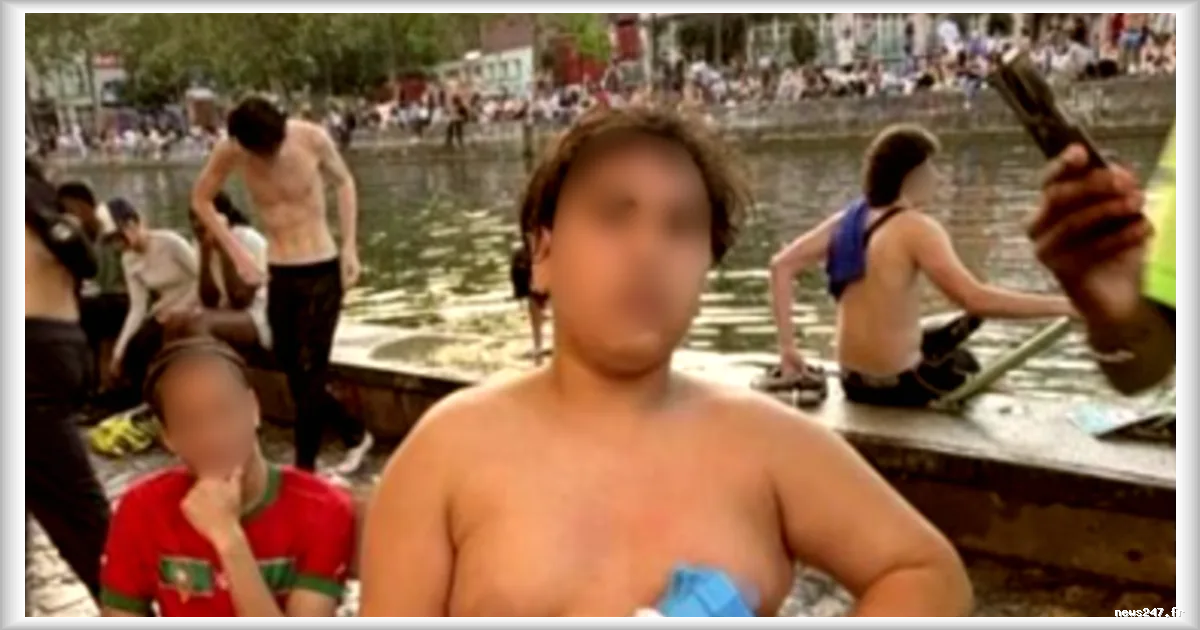 Un adolescent de 14 ans, surnommé «La Douane», perturbe le canal Saint-Martin par ses incivilités filmées